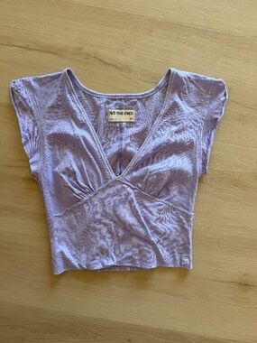 Free People Crop Tee XS